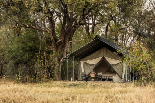 Machaba Camp tent overdag